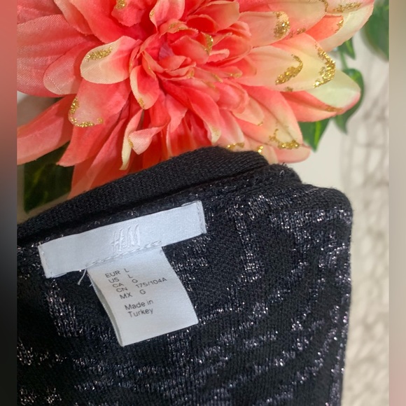H&M open front sparkly cardigan - Picture 6 of 7
